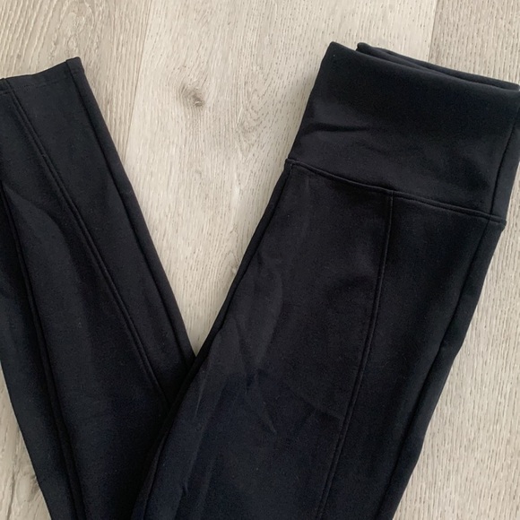 Spanx Assets Black High Waist‎ Pull On Activewear Leggings Size S pointe shaping - Picture 15 of 15